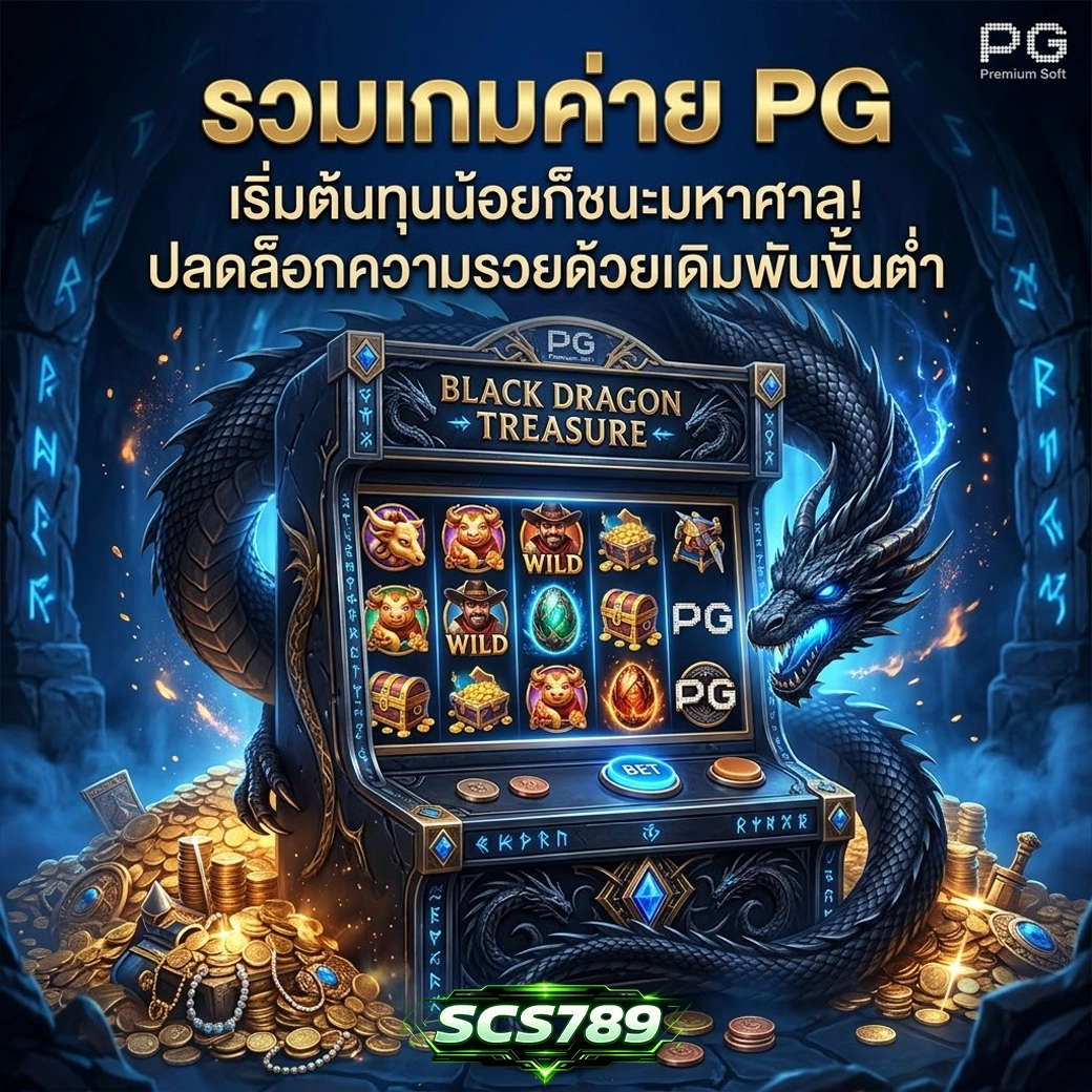 scs789 รวมเกมค่าย PG เริ่มต้นทุนน้อยก็ชนะมหาศาล ปลอดล็อกความรวยด้วยเดิมพันขั้นต่ำ